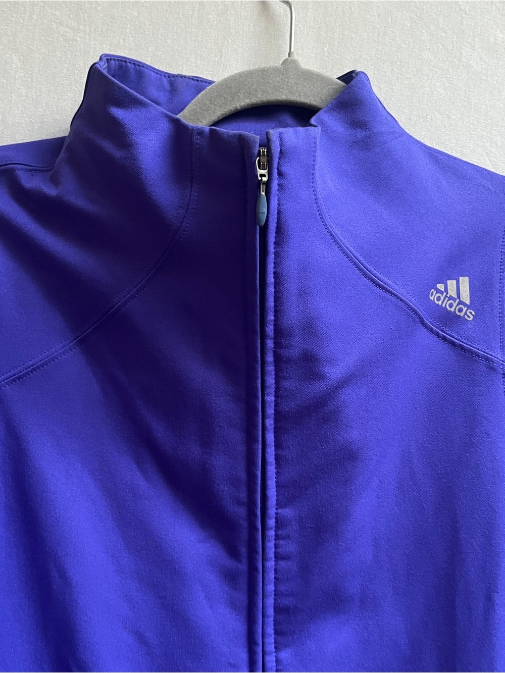 Adidas Women's Size M Purple Climalite Full-Zip Athletic Track Jacket - Picture 3 of 11